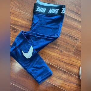 Nike womens Royal Blue Leggings